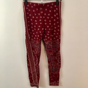Free people patterned leggings